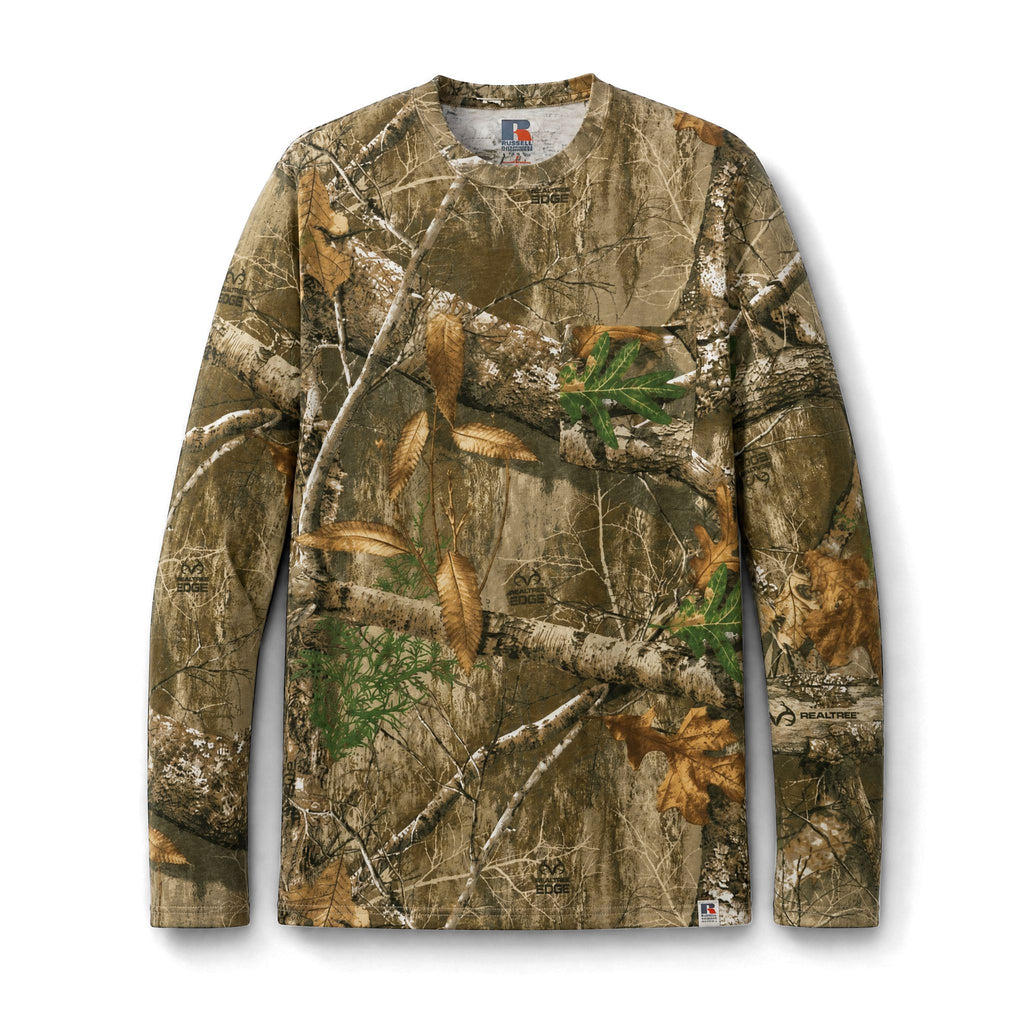 Camo Long Sleeve Pocket Tee