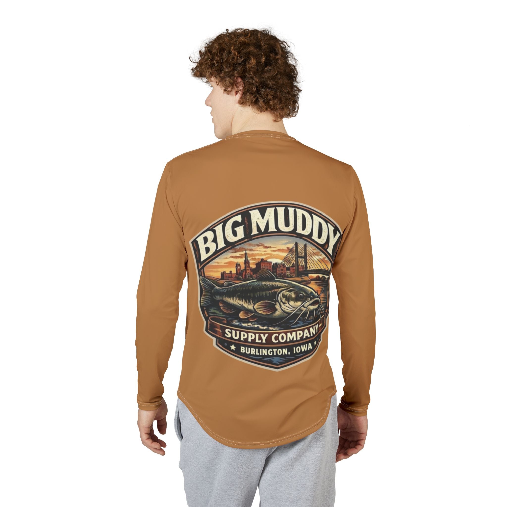 Men's UV Protection Long Sleeve Shirt (AOP)